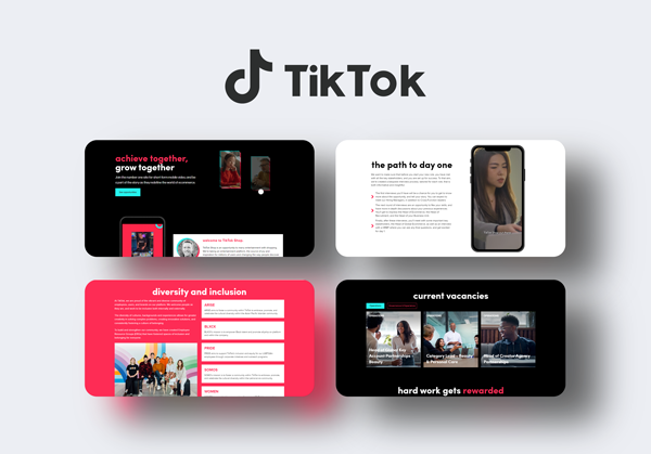 TikTok Shop Featured Employer Microsite