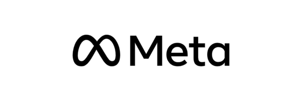 Meta black logo